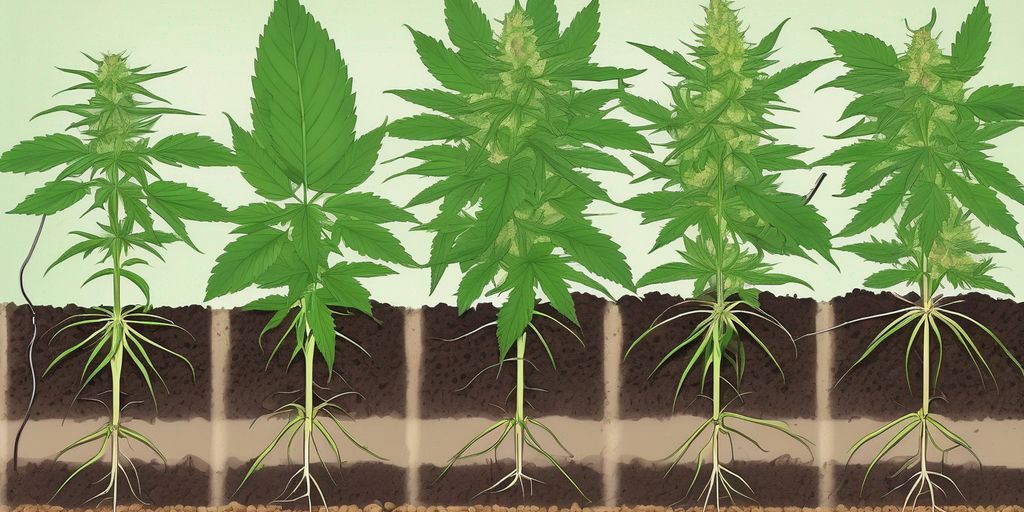 cannabis plant soil nutrients cycle